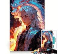 The Dragon Prince 1000 Pieces Puzzles for Teenagers Boost Recall Relaxing Fun Accurate Edge Thoughtful Gift (38x26cm)