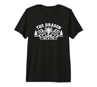 The Dragon Route 129 NC and TN Mountain Road Design Premium T-Shirt