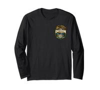 The Dragon Route 129 NC and TN Ride Motorcycle Design Long Sleeve T-Shirt