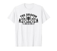 The Dragon Route 129 NC TN Mountain Road Value Graphic T-Shirt