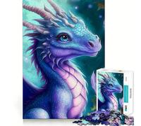 The Dragon Urmie Teenagers 1000 Piece Jigsaw Puzzle Mind Exercise Toy Group Play Precision Cut Festival Gift (38x26cm)