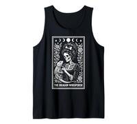 The Dragon Whisperer Bearded Dragon Lizard Tarot Card Witchy Tank Top