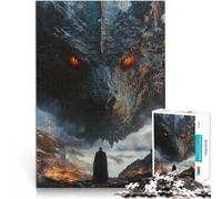 The DragonAdults 1000 Piece Jigsaw Puzzle Family Game Stress Reliever Difficult Challenge Enhance love between couples 38x26cm