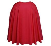 The Dragons Den 24" Length Red Lucifer Devil Superhero Halloween Cape Fancy Dress Accessory [Red 24"]