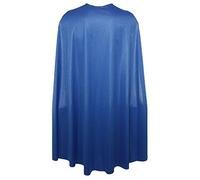 The Dragons Den 35" Polyester Plain Blue Superhero Cape Fancy Dress Costume Accessory [Blue 35"]