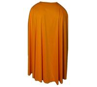 The Dragons Den 48" Polyester Plain Orange Superhero Cape Fancy Dress Costume Accessory [Orange 48"]