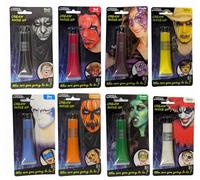 The Dragons Den 8 Colours Face & Body Paint Halloween Make Up Kit 28ml Tubes