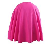 The Dragons Den Adults 35" Length Plain Superhero Cape Fancy Dress Costume Accessory [35" Pink]