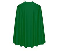 The Dragons Den Adults 48" Polyester Plain Green Superhero Cape Super Hero Costume Fancy Dress Accessory [Green 48"]