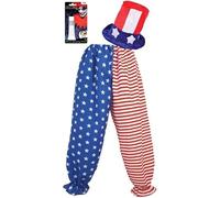The Dragons Den Adults Captain Spaulding Clown Circus Set Halloween Fancy Dress [S-M]