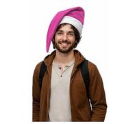 The Dragons Den Adults Dwarf Gnome Fleece Night Cap Christmas Fancy Dress Novelty Hat
