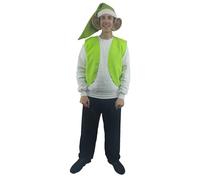 The Dragons Den Adults Dwarfs Elf Gnome Stag Party Festival Group Fancy Dress Costume [Green L-XL]