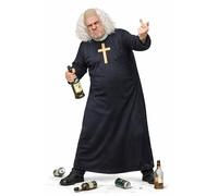 The Dragons Den Adults Father Jack Drunk TV Show Priest Vicar Religious Fancy Dress Costume [2 Sizes]
