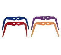 The Dragons Den Adults Half Face Eye Mask Masquerade Fancy Dress Costume Accessory [All 4 Colours]