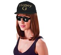 The Dragons Den Adults Honey G British TV Talent Show Gangster Rapper Fancy Dress Accessory Kit