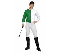 The Dragons Den Adults Horse Racing Jockey Top & Jodhpurs Equestrian Sports Fancy Dress Costume