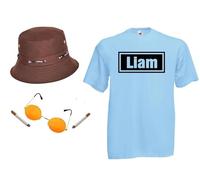 The Dragons Den Adults Manchester Britpop Brothers Liam Northern Rock Band Fancy Dress [XXL]