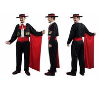 The Dragons Den Adults Matador Spanish Bullfighter Spain Country Themed Fancy Dress Costume