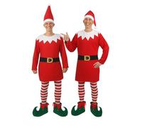 The Dragons Den Adults Naughty Elf Santa's Shelf Helper Christmas Fancy Dress Costume