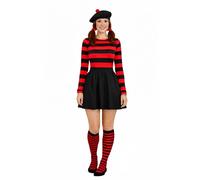 The Dragons Den Adults Naughty Tomboy Minx Comic Book Fancy Dress Costume [S-M]