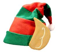 The Dragons Den Adults Novelty Elf Hat Santa's Little Helper Christmas Party Fancy Dress [x12 Hats]