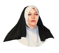 The Dragons Den Adults Nuns Habit Headpiece & Collar Religious Fancy Dress Costume Accessory [One Size]