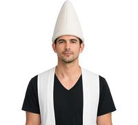 The Dragons Den Adults Plain Coloured Garden Gnome Pointy Hat Fancy Dress Headwear