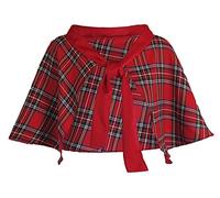 The Dragons Den Adults Royal Stewart Traditonal Tartan Shawl Burns Night Hogmanay Scotland Fancy Dress Cape