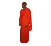 The Dragons Den Adults Shaolin Buddhist Monk Hare Krishna Religious Fancy Dress Costume [L-XL]