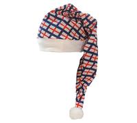 The Dragons Den Adults St George Cross Georges Day England English Flag Victorian Night Cap Football Rugby Supporters Fancy Dress Costume Accessory [One Size]