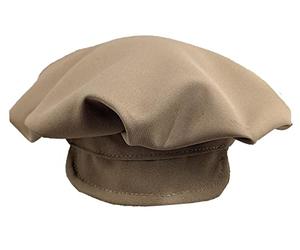 The Dragons Den Adults Stone Beggars Cap 1900's Street Urchin Chimney Sweep Train Driver Victorian Poor Boy Hat [One Size - Stone]