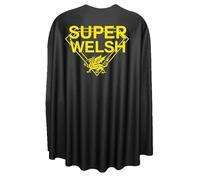 The Dragons Den Adults Super Welsh 35" Length Superhero Cape Rugby Nations Football St Davids Day Supporters Fancy Dress