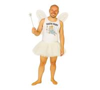 The Dragons Den Adults Tooth Fairy Stag Night Party Festival Fancy Dress Costume [L-XL]