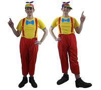 The Dragons Den Adults Traditional Tweedle Dee Tweedle Dum World Book Day Fancy Dress Costume [S-M]