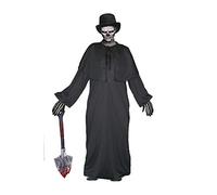 The Dragons Den Adults Victorian Style Creepy Grave Digger Halloween Fancy Dress Set