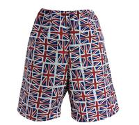 The Dragons Den Childs Union Jack Shorts United Kingdom UK Great Britain GB Supporters Novelty Shorts [Age 8-12 Years] Multicoloured