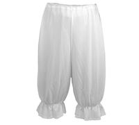 The Dragons Den Childs White Victorian Raggy Doll Bloomers Pantomime Fancy Dress [Age 8-12 Years]