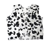 The Dragons Den Childs Woody Cow Print Waistcoat Cowboy Cowgirl Wild West Western Movie World Book Day Fancy Dress [Age 4-7 Years]