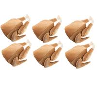 The Dragons Den Christmas Novelty Cooked Roast turkey Hat Xmas Fancy Dress Hat