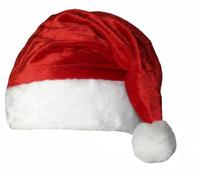 The Dragons Den Father Christmas Hat Santa Soft Feel Party Xmas Novelty Xmas Hat