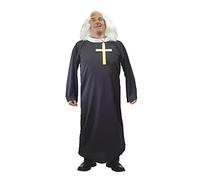 The Dragons Den Father Jack Drunk TV Show Priest Vicar Religious Fancy Dress Costume [L-XL]