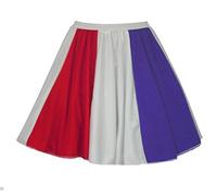 The Dragons Den Ladies Netherlands Holland Dutch National Flag 15" Skater Panel Skirt Fancy Dress [L-XL 14-18]