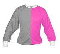 The Dragons Den Unisex One-Size Jockey Tops Fancy Dress Horse Racing Grand National [Grey/Pink]