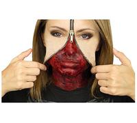The Dragons Den Zipper Zip Face Liquid Latex Set Horror Special Effects Halloween Make Up