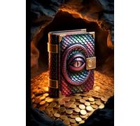 The Dragon's Hoard Ledger: A 200-Page Dot Grid Hardcover Notebook for World-Builders, Treasure Hunters, and Keepers of Lore: Premium 7x10 Inch Journal ... RPG Campaigns, Character Diaries, and Epic