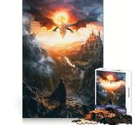 The Dragon's Legacy 1000 Piece Jigsaws for Teenagers Puzzle Strong Logic Toy Relaxed Mind Clear Edge Bday Surprise (50x75cm)