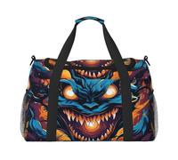 The Dragon'S Roar Travel Duffle Bag, Weekender Bags For Men And Women, Suitable For Travel And Outdoor Activities