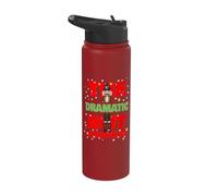 The Dramatic Nutcracker Funny Christmas Family Group Pajama Stainless Steel Insulated Water Bottle