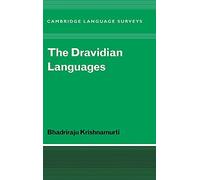 The Dravidian Languages – Cambridge Language Surveys – Cambridge University Press