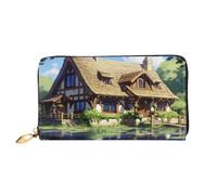 The Dream Comic House Leather Card Wallet Long Gift
